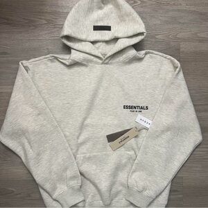 Essentials Light Gray Hoodie
DM for more info
Size:any size 
High quality 
New